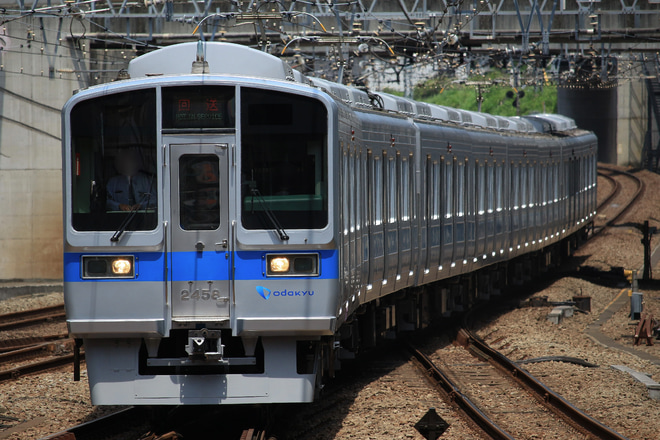 【小田急】2000形2058×8(2058F) 性能確認試運転を相模大野駅で撮影した写真