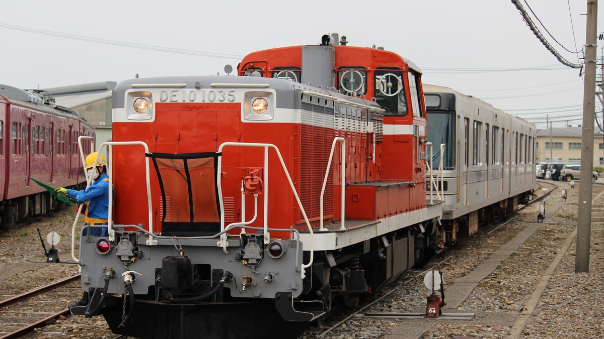 北鉄】03系03-134F金沢総合車両所松任本所で入換 |2nd-train鉄道