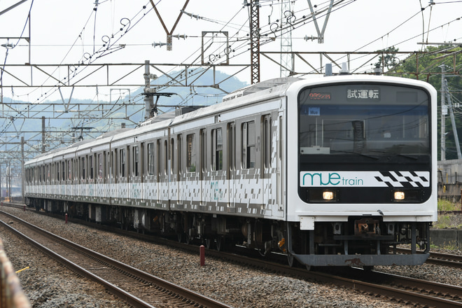 【JR東】MUE-Train　東海道本線方面にて試運転を大磯～平塚間で撮影した写真