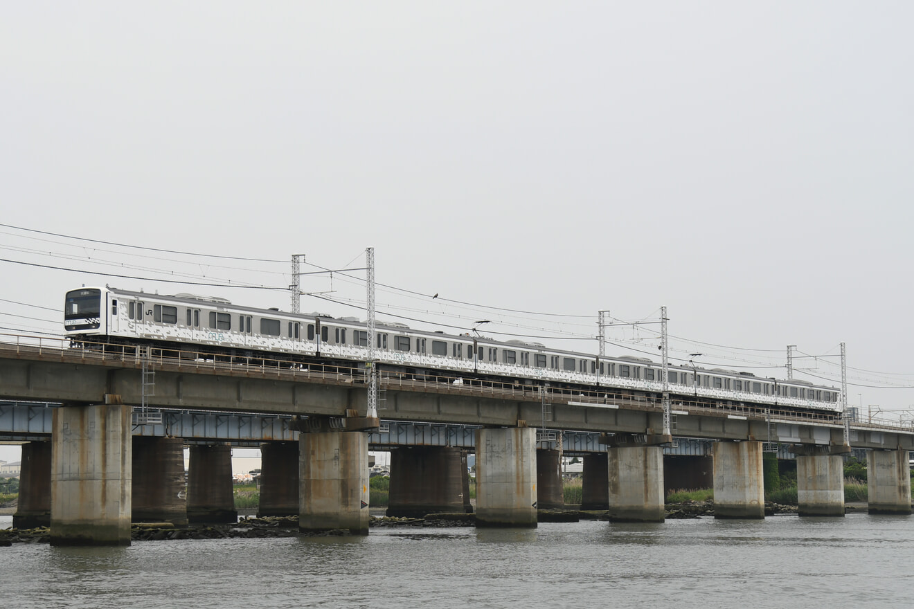 【JR東】MUE-Train　東海道本線方面にて試運転の拡大写真