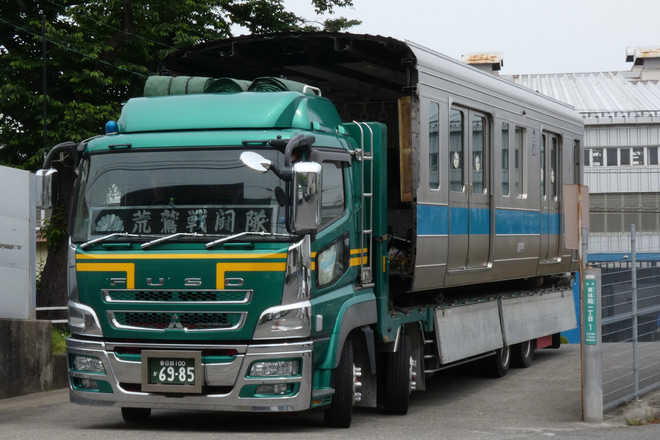 【小田急】1000形1754×6(1754F)新宿方2両 廃車・搬出