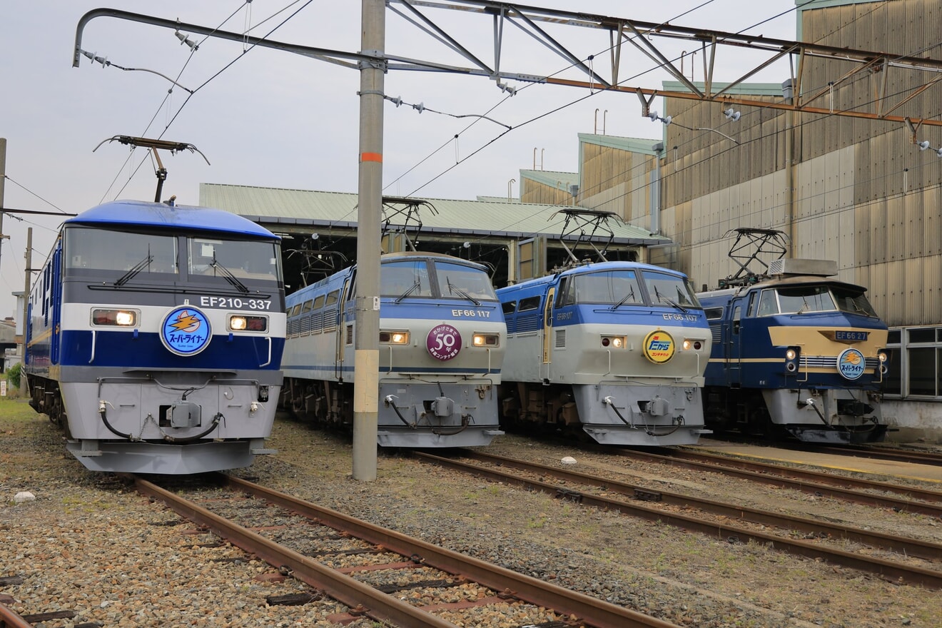 【JR貨】「吹田機関区に所属する機関車を特別公開」 の拡大写真