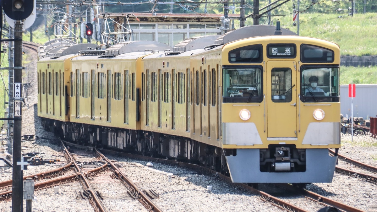 西武】2000系2059F横瀬車両基地へ廃車回送 |2nd-train鉄道ニュース