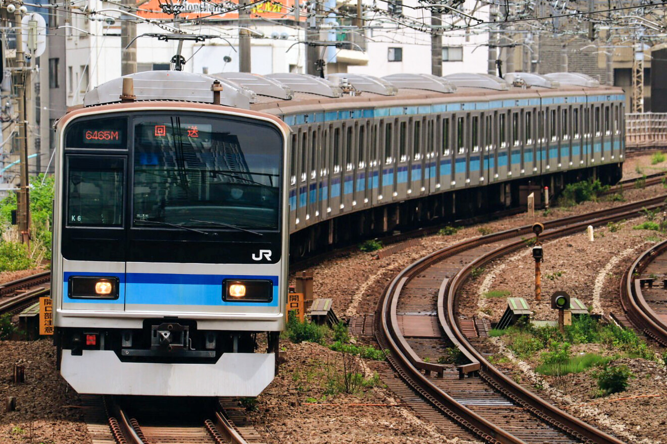 【JR東】E231系K6編成東京総合車両センター出場回送の拡大写真