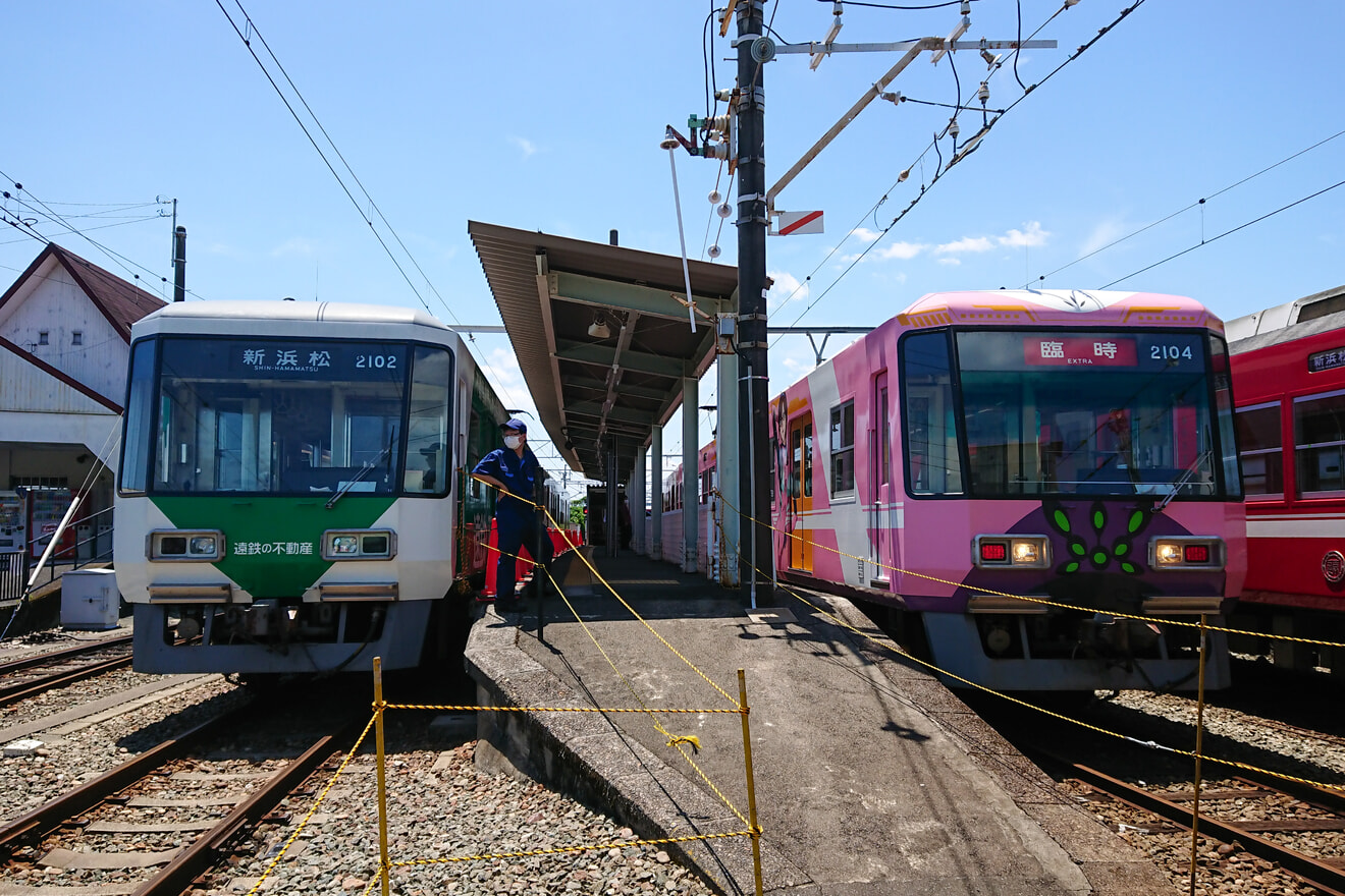 【遠鉄】西鹿島駅で洗車体験が開催されるの拡大写真