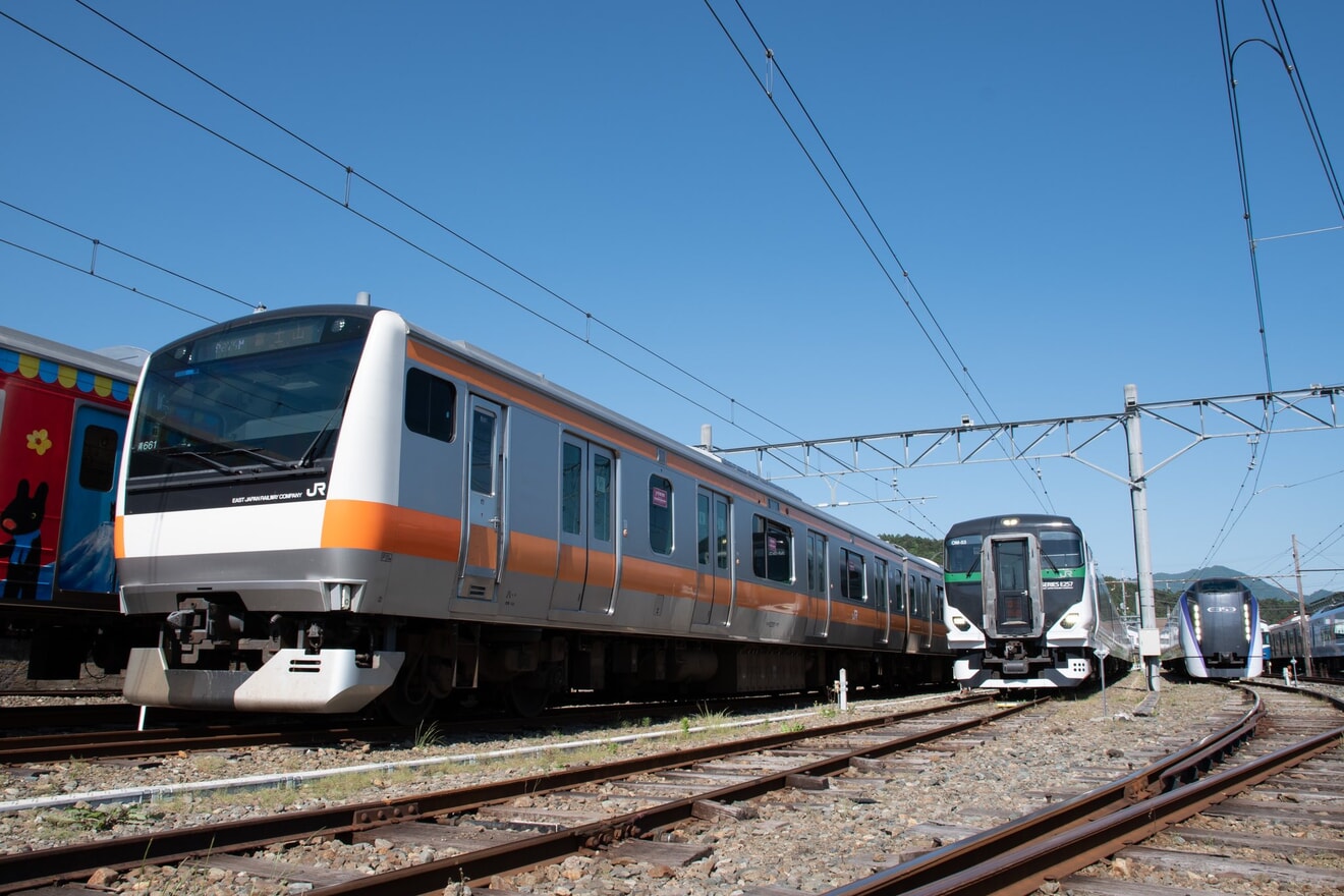 【富士山麓】「河口湖駅 直通列車車両撮影会」開催 の拡大写真