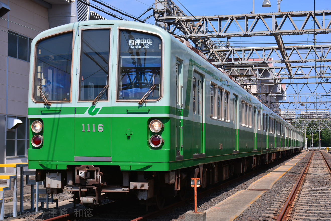 【神戸市交】1000系の鉄道友の会による撮影会の拡大写真