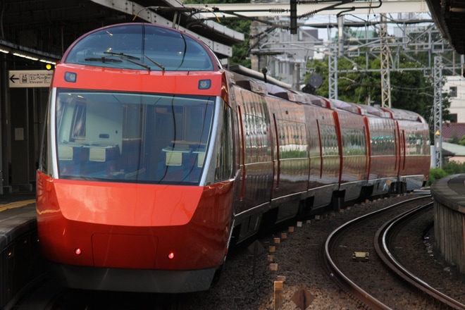 【小田急】70000形70052×7(70052F)大野総合車両所出場試運転を不明で撮影した写真