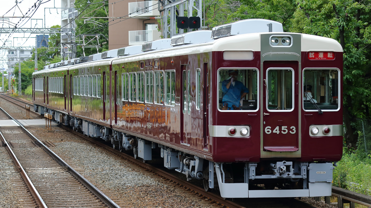 阪急】6300系6353F 正雀工場出場試運転 |2nd-train鉄道ニュース