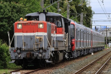 【名鉄】9100系9107F＋9500系9512F甲種輸送