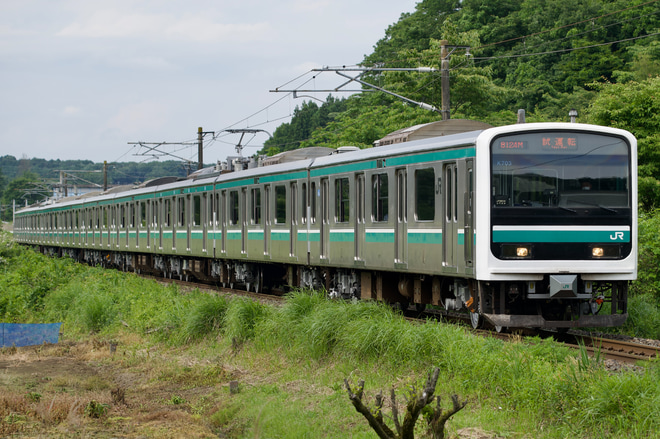 【JR東】E501系K703編成郡山総合車両センター出場回送(202206)