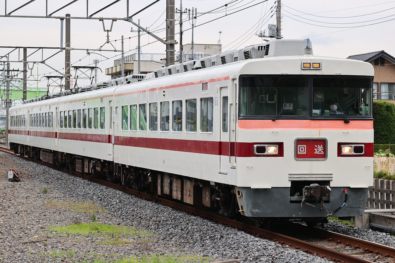 【東武】350型351F廃車回送の拡大写真