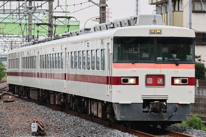 【東武】350型351F廃車回送を杉戸高野台駅で撮影した写真