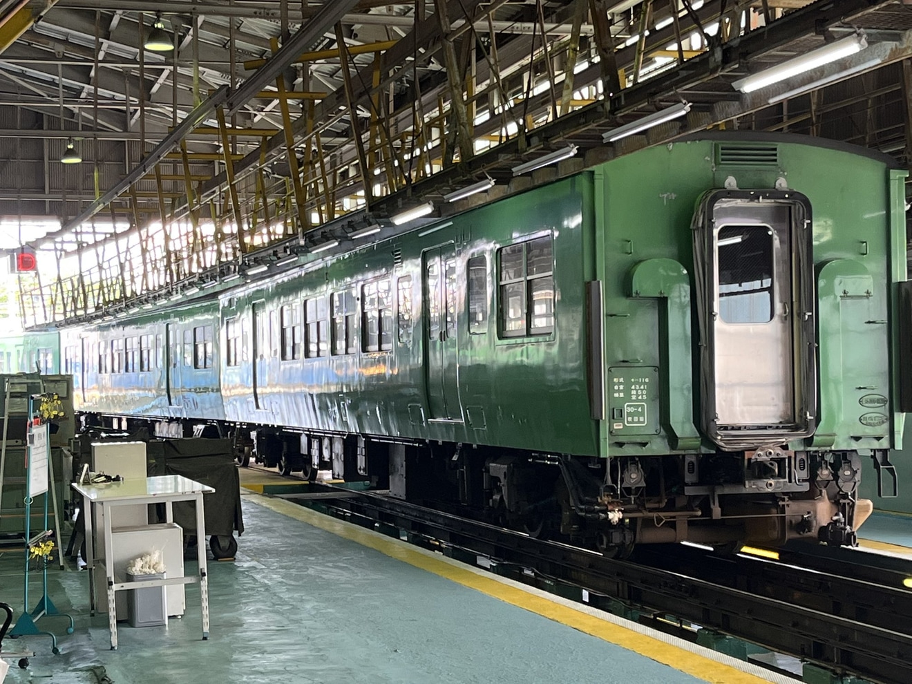 【JR西】「吹田総合車両所見学ツアー」の拡大写真