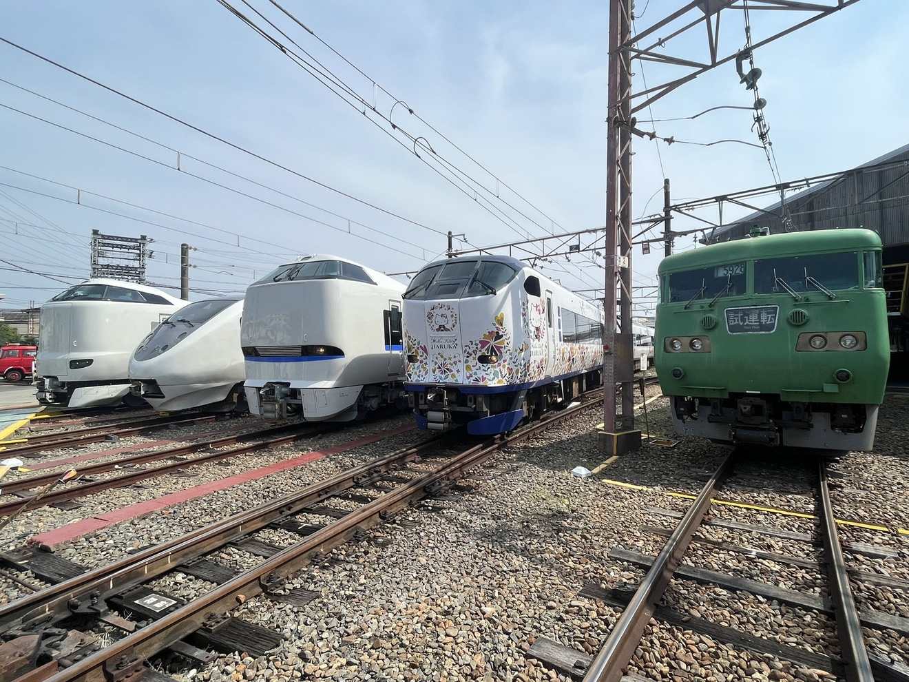 【JR西】「吹田総合車両所見学ツアー」の拡大写真