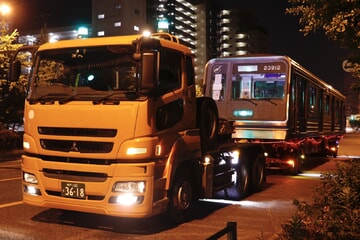 【大阪メトロ】23系23612Fリニューアル工事のため陸送