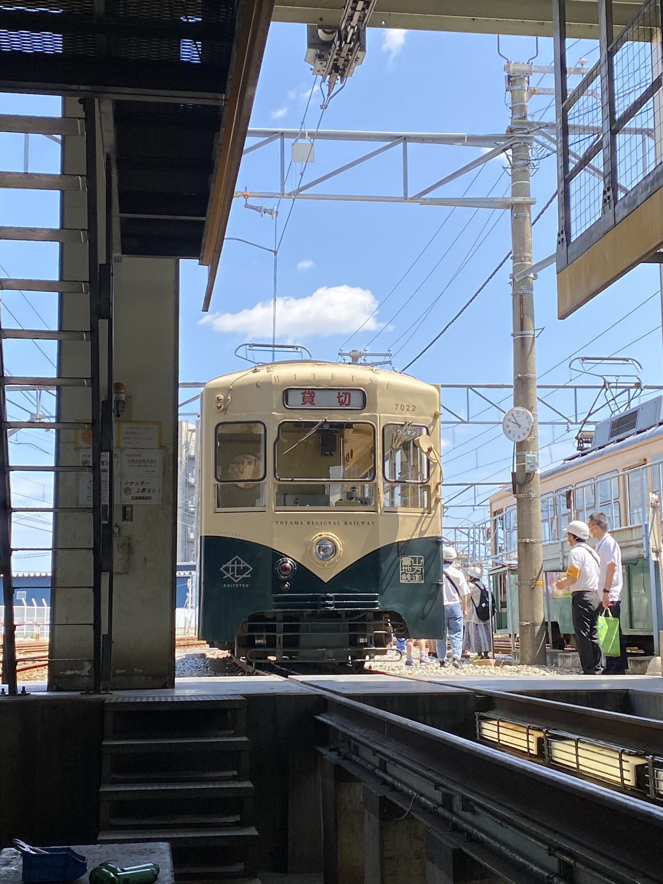 【地鉄】富山地方鉄道 電車車庫見学2022の拡大写真