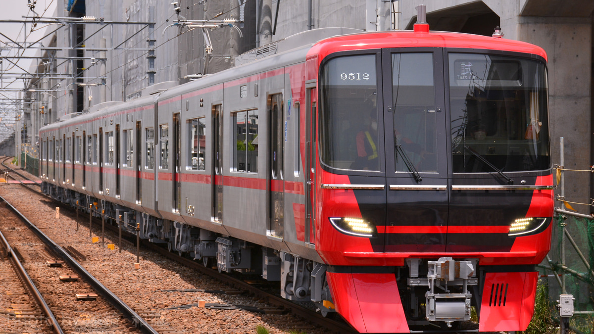 名鉄】9500系9512Fが試運転を開始 |2nd-train鉄道ニュース