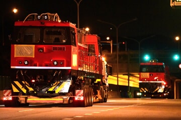 【台湾高鐵】台湾高速鉄道の新型機関車DD30型陸送