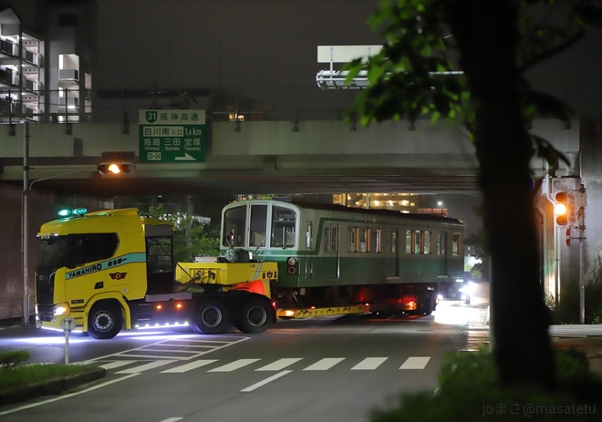 【神戸市交】1000形1112Fが廃車陸送を2022-06-25で撮影した写真