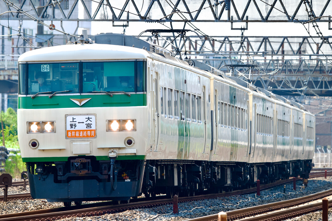 【JR東】団体臨時列車 新幹線リレー号運転の拡大写真