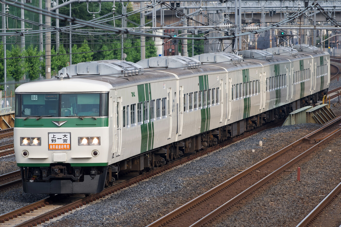 【JR東】団体臨時列車 新幹線リレー号運転の拡大写真