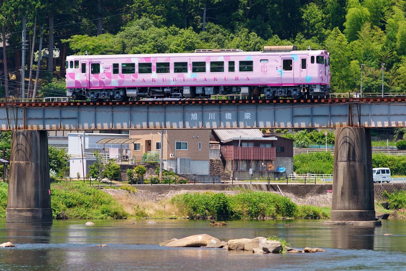 【JR西】新たな観光列車 「SAKU美SAKU楽 (さくびさくら)」が運転開始の拡大写真