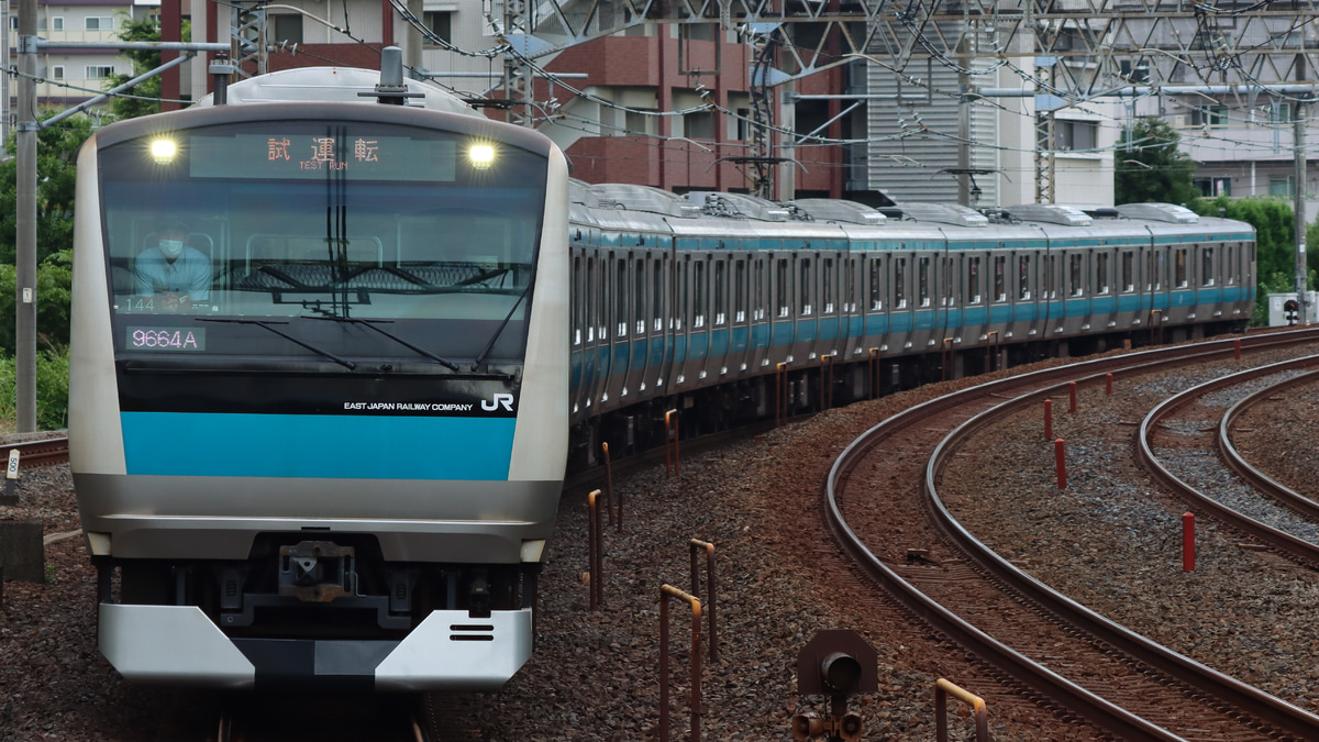 JR東】E233系サイ144編成使用の京浜東北線乗務員訓練 |2nd-train鉄道