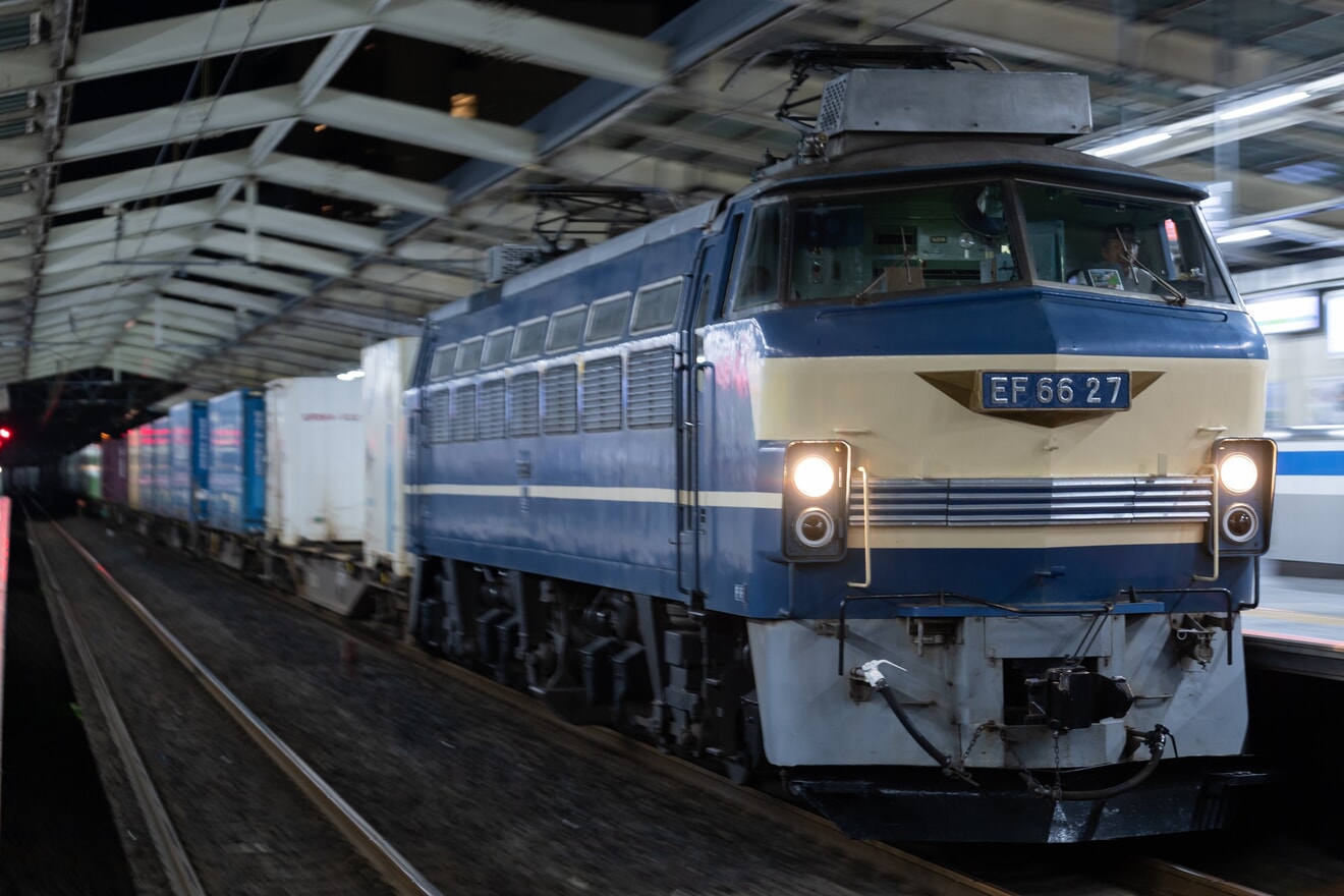 【JR貨】EF66-27:A2運用 2067レ(7月7→8日)の拡大写真