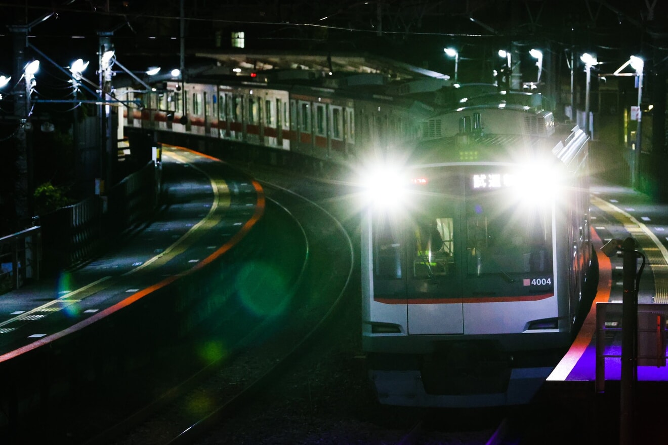 【東急】5050系4104F試運転で池袋駅への拡大写真