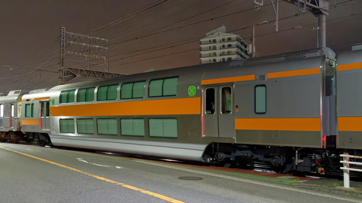 JR東】E233系0番台中央快速線向けグリーン車 J-TREC出場 |2nd JR東】E233系0番台中央快速線向けグリーン車 J-TREC出場 |2nd