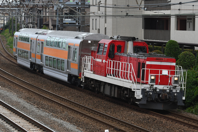 【JR東】E233系中央線快速用グリーン車2両 J-TREC甲種輸送を鶴見～新鶴見間で撮影した写真