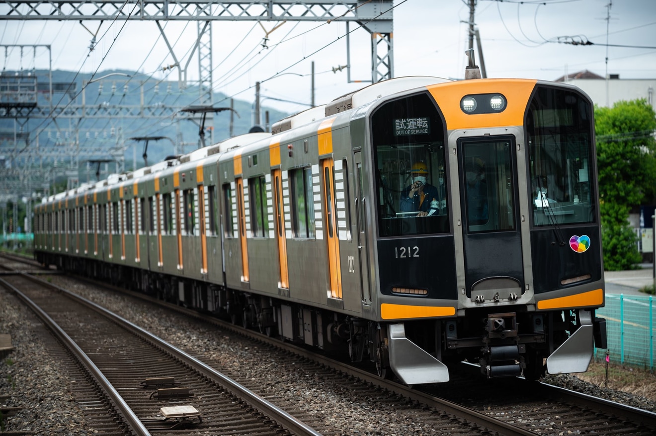 【阪神】1000系HS62が近鉄奈良線で試運転の拡大写真