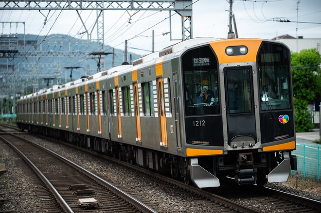【阪神】1000系HS62が近鉄奈良線で試運転を不明で撮影した写真