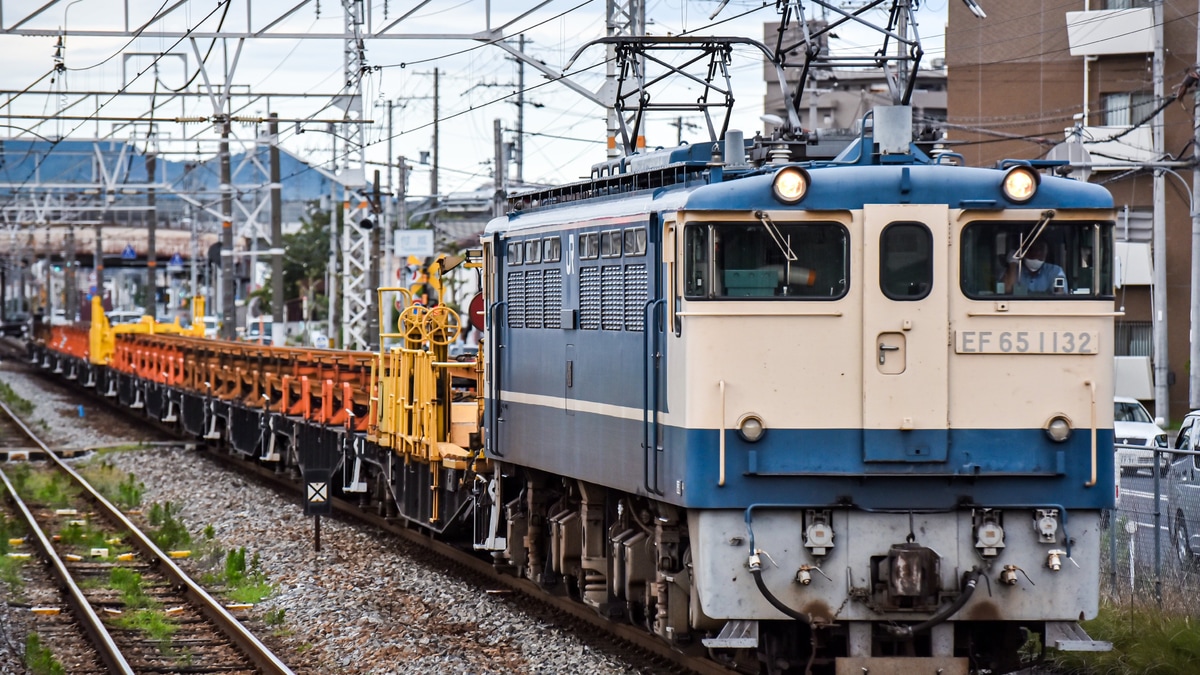JR西】EF65-1132牽引糸崎工臨 |2nd-train鉄道ニュース