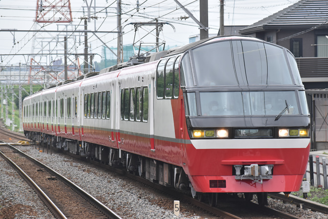 【名鉄】1200系1115F 舞木検査場出場試運転を富士松駅で撮影した写真