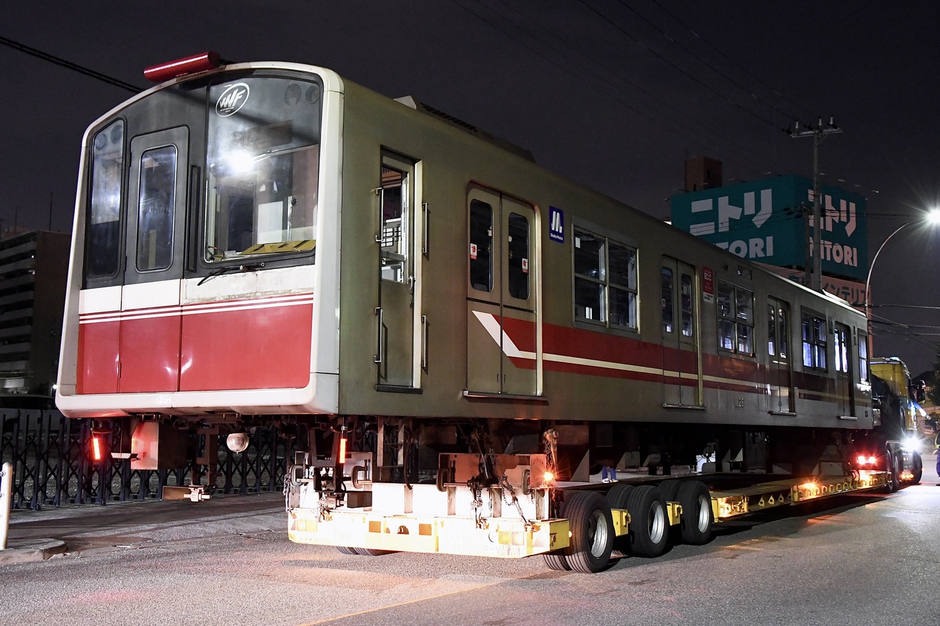 【大阪メトロ】10A系1126F廃車陸送で10A系消滅の拡大写真