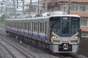 【JR西】225系HF417編成吹田総合車両所出場試運転