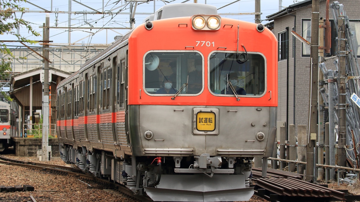 北鉄】7700系7701編成鶴来車両工場出場試運転 |2nd-train鉄道ニュース