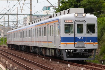 【南海】7100系7157F千代田工場出場試運転(202207)