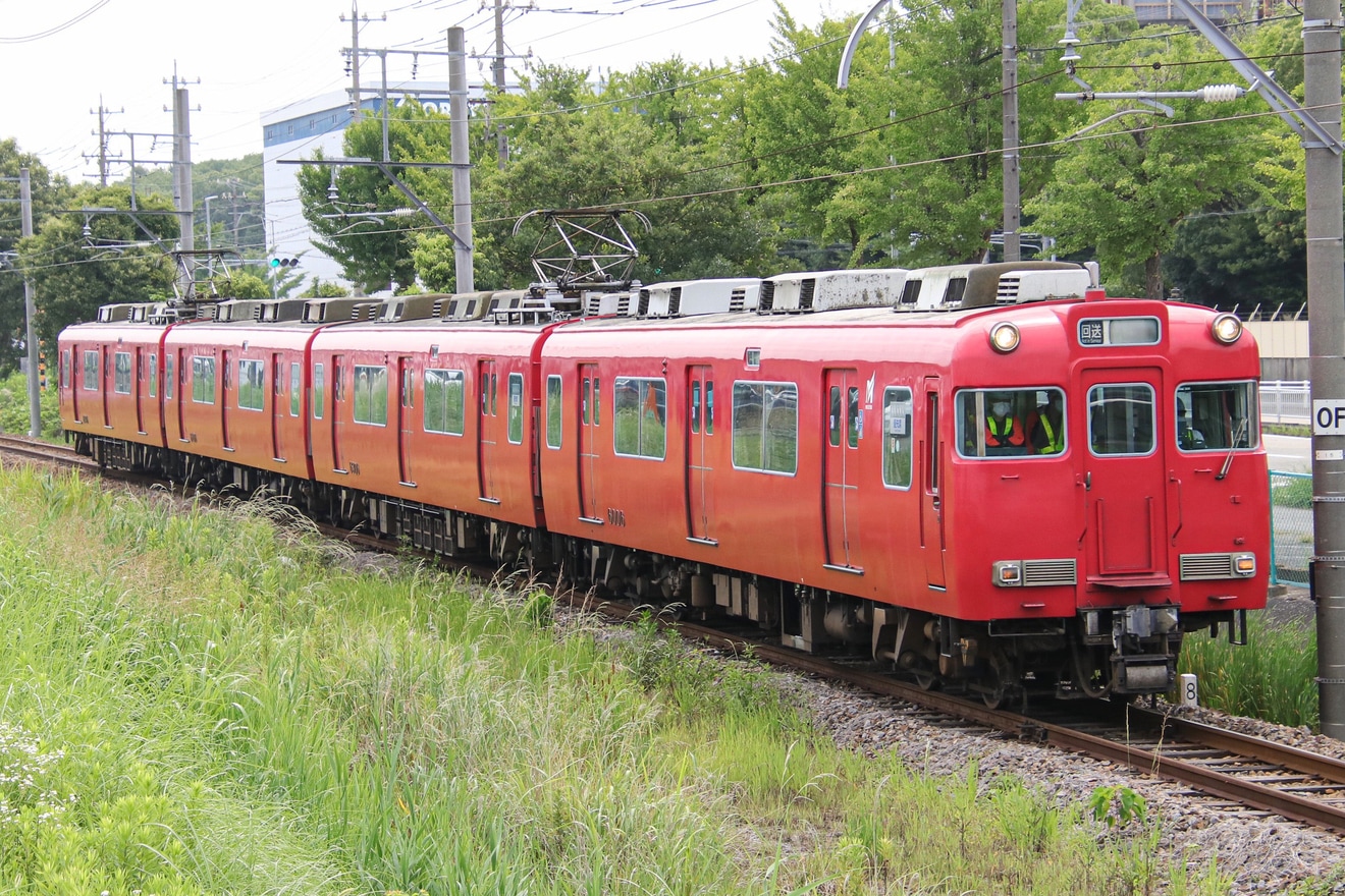 【名鉄】6000系6006F大江から廃車回送の拡大写真