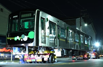 【大阪メトロ】30000A系32652F近畿車輛から緑木検車場へ陸送