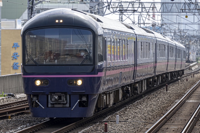 【JR東】485系「華」を使用した「千葉・甲斐国」の運転を高円寺駅で撮影した写真