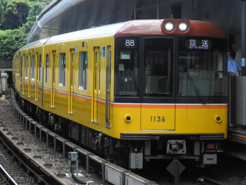【メトロ】銀座線1000系1136F小石川CR出場回送(202207)