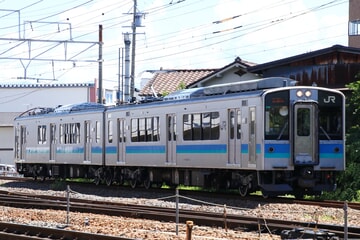 【JR東】E127系100番台A12編成長野総合車両センター出場