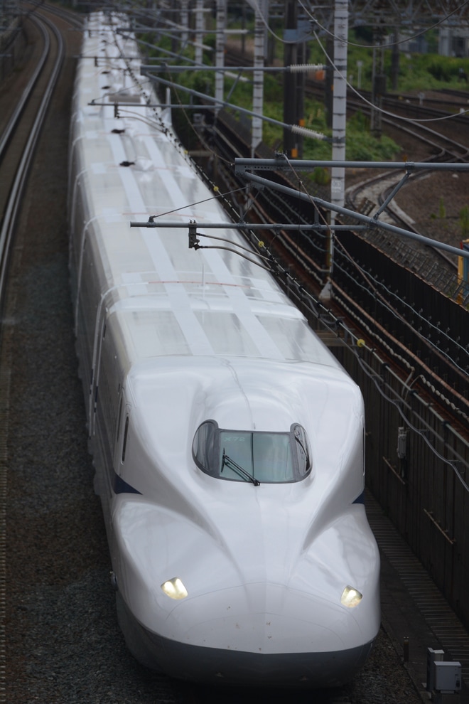 【JR海】N700系X72編成浜松工場出場試運転を三河安城〜名古屋間で撮影した写真