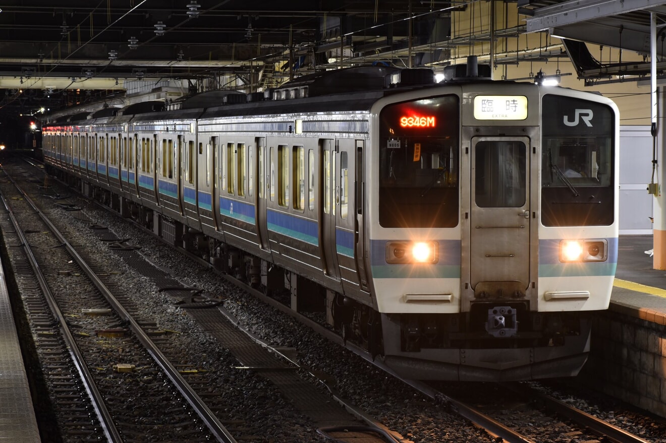 【JR東】長野びんずる祭り開催に伴う臨時列車の拡大写真