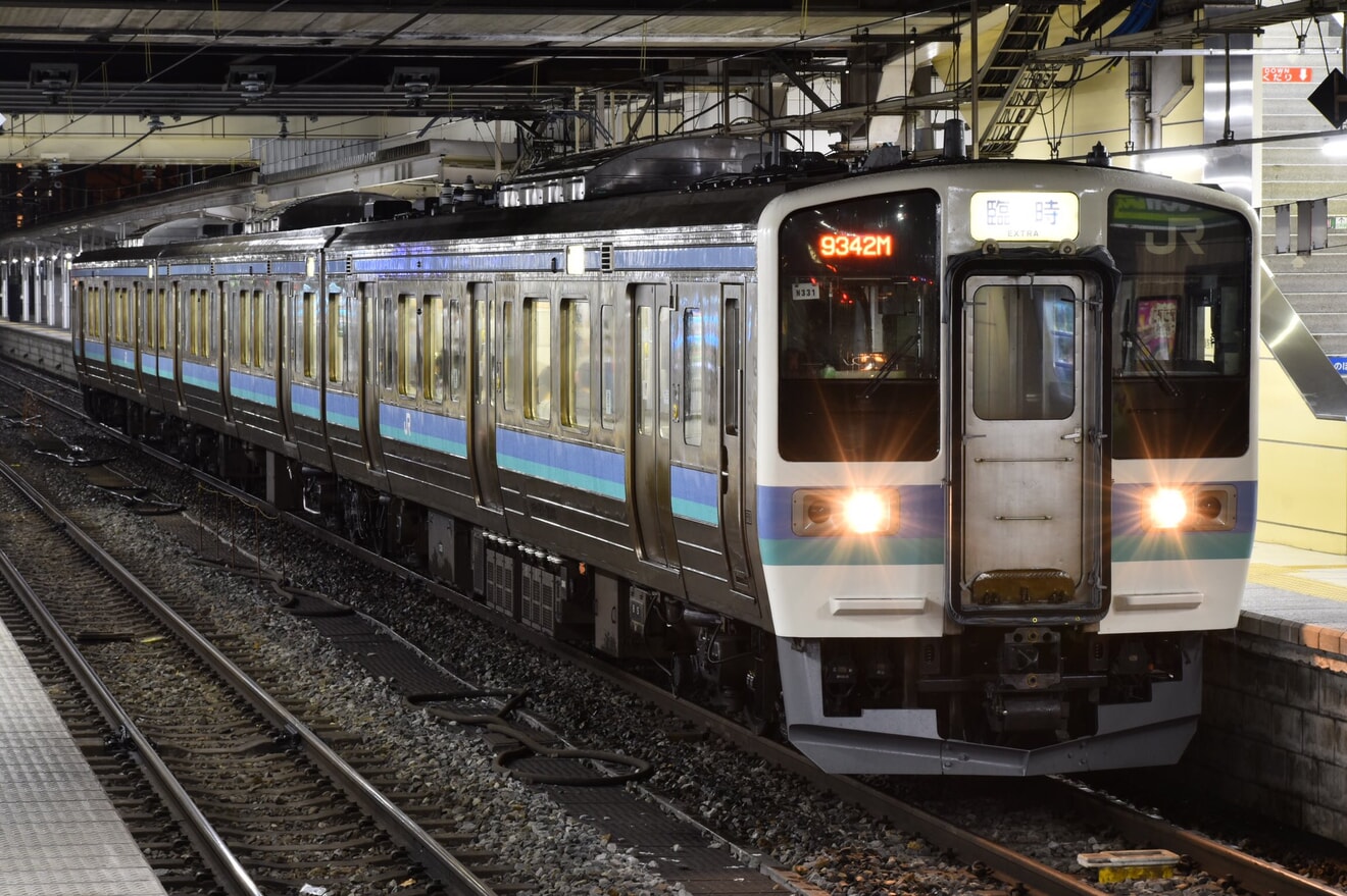 【JR東】長野びんずる祭り開催に伴う臨時列車の拡大写真