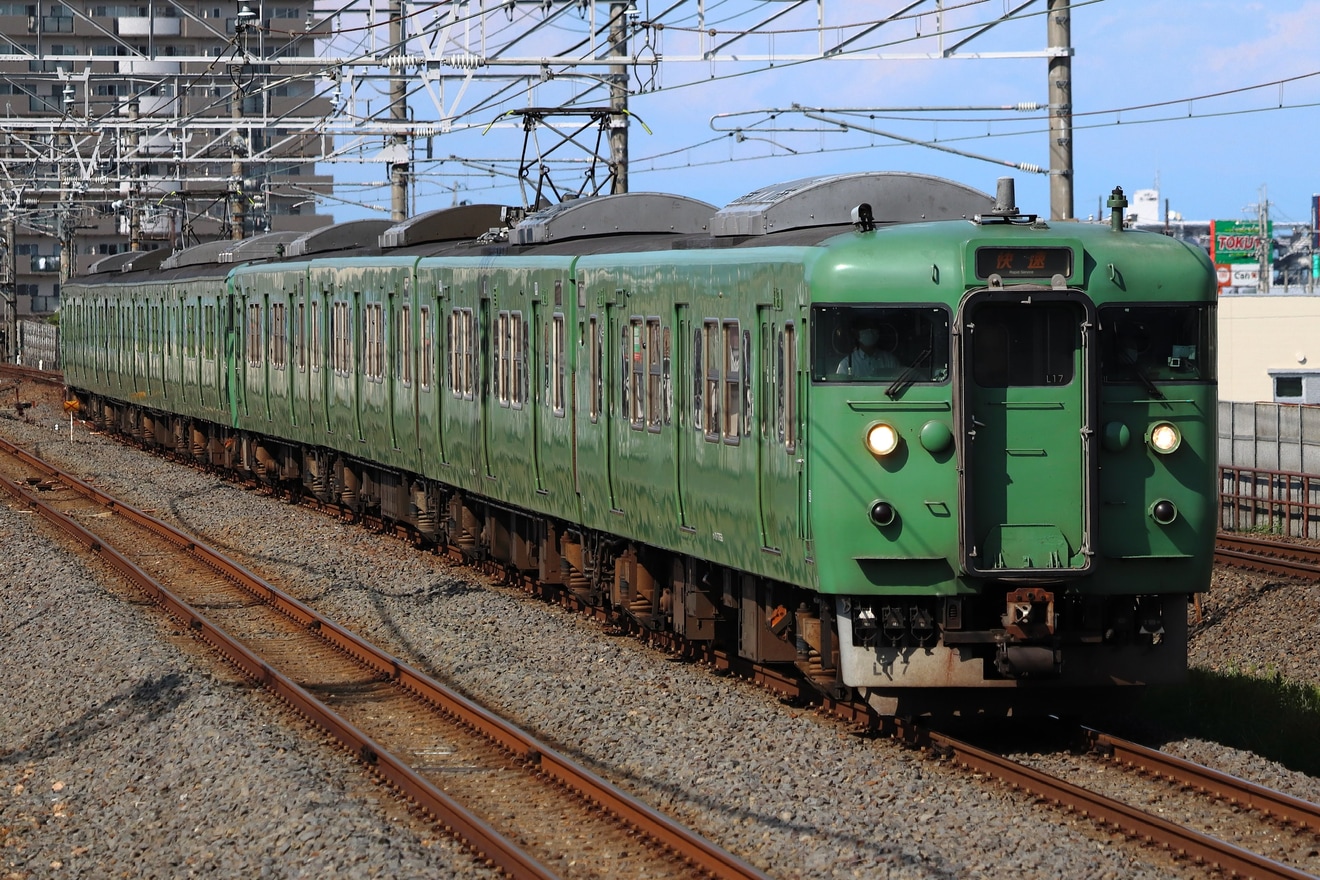 【JR西】「自衛隊フェスタ５０・７０ in 滋賀高島」の開催に伴う臨時列車の拡大写真