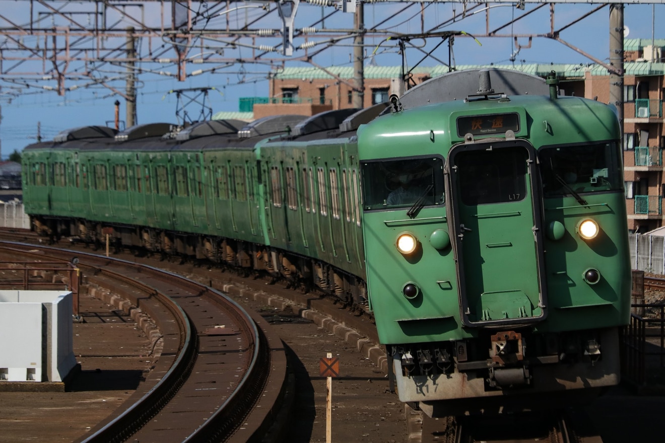 【JR西】「自衛隊フェスタ５０・７０ in 滋賀高島」の開催に伴う臨時列車の拡大写真